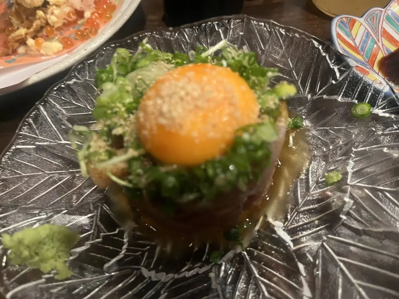 地鶏たたきユッケ