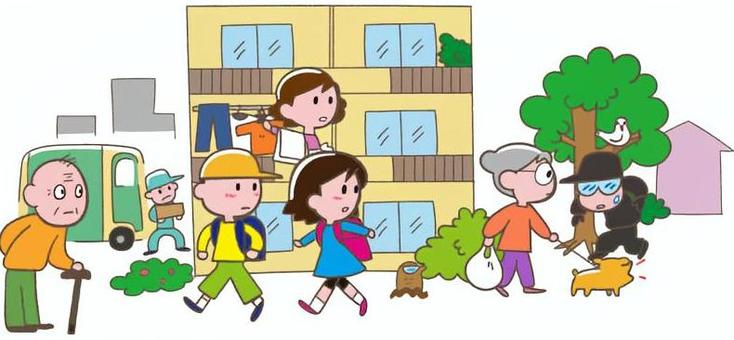 防犯もちつき＆バザー
ご近所付き合い