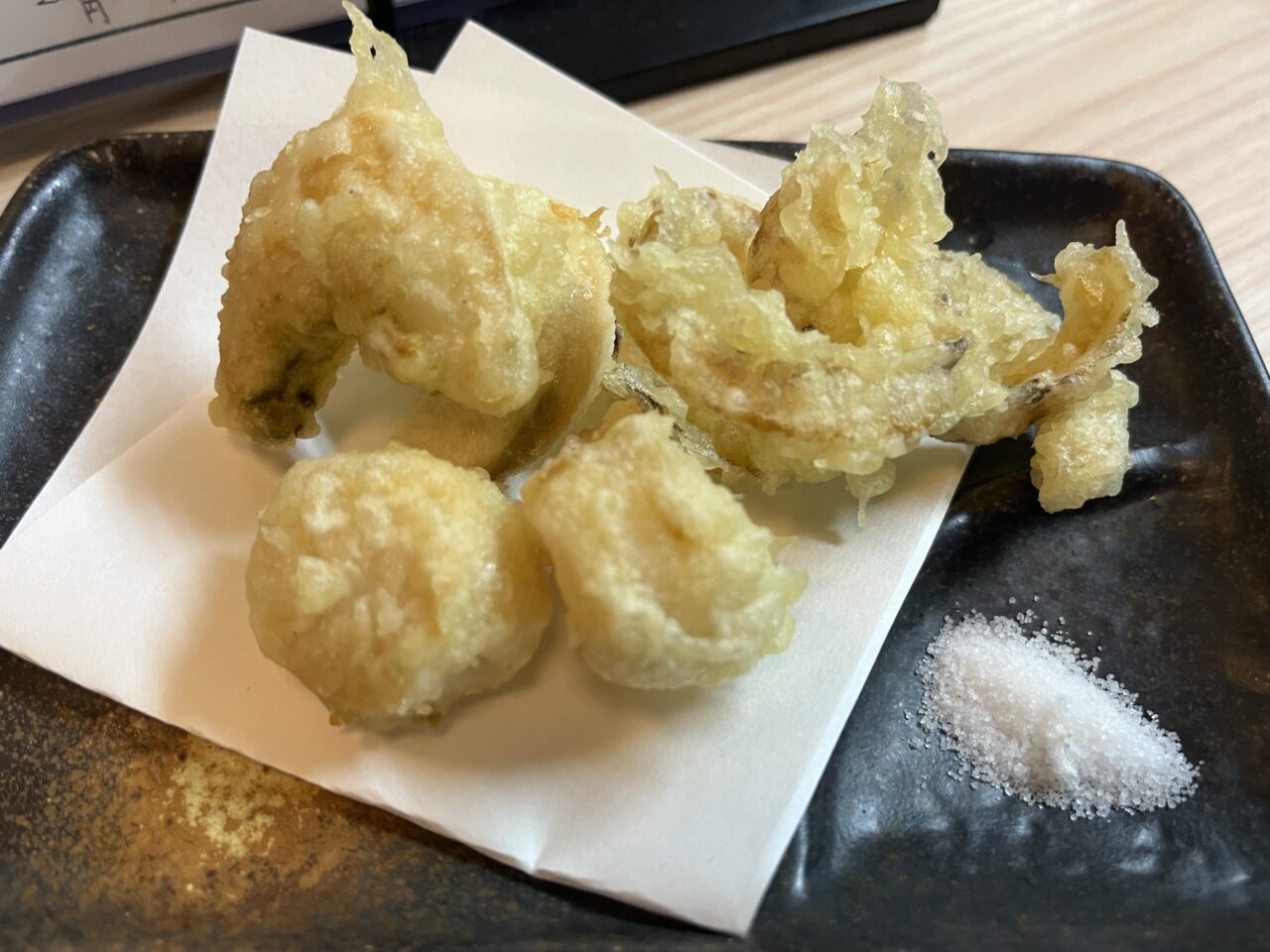 ととべえ　ホタテの天ぷら