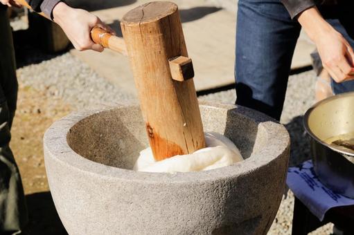 餅つき大会