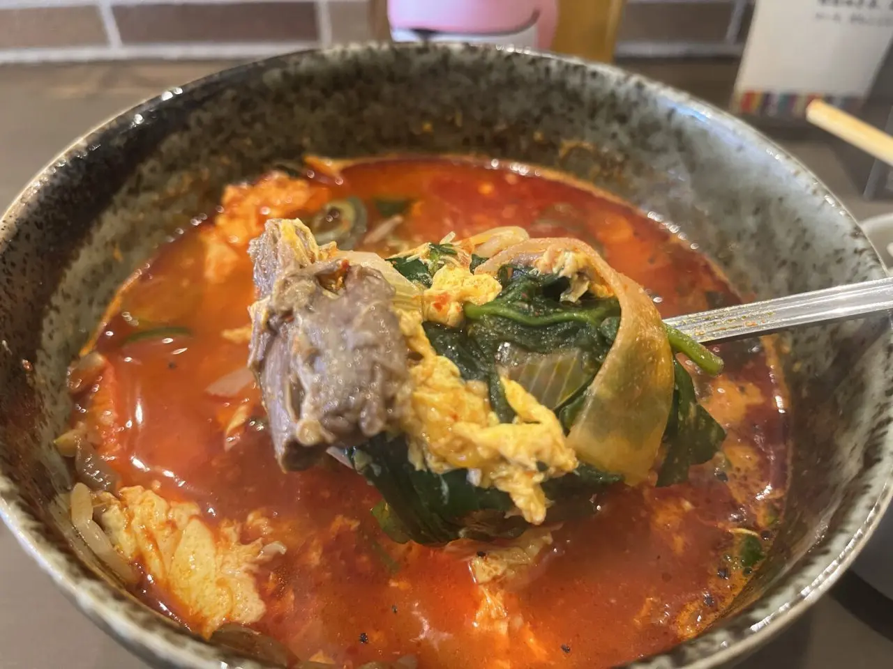 あんちゃん ユッケジャンスープ