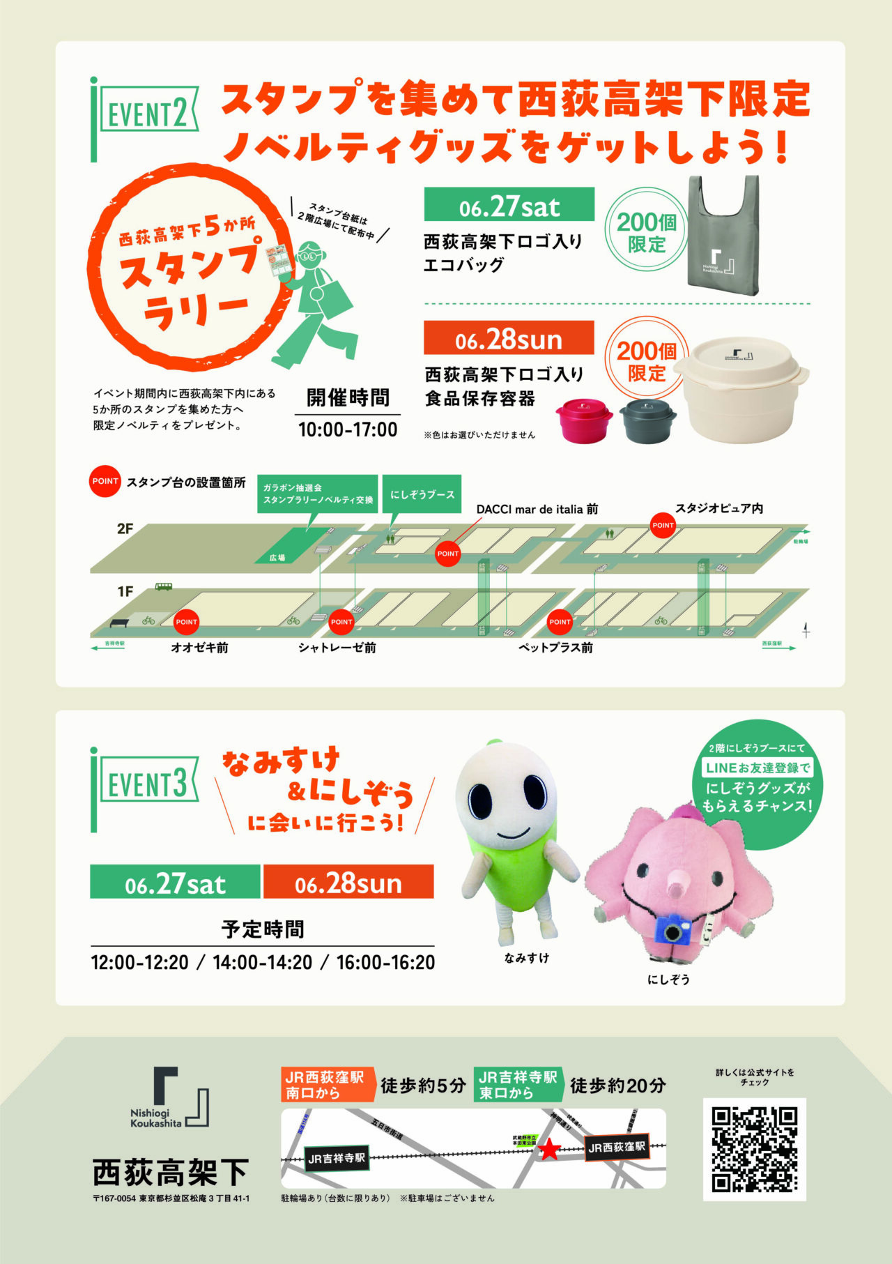 西荻高架下
