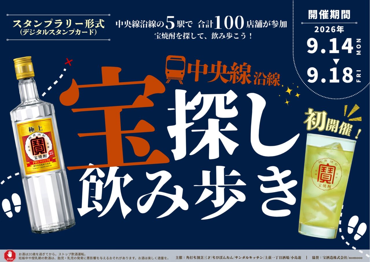 中央線宝探し飲み歩き